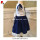 JannyBB embroidery blue baby smocked dress